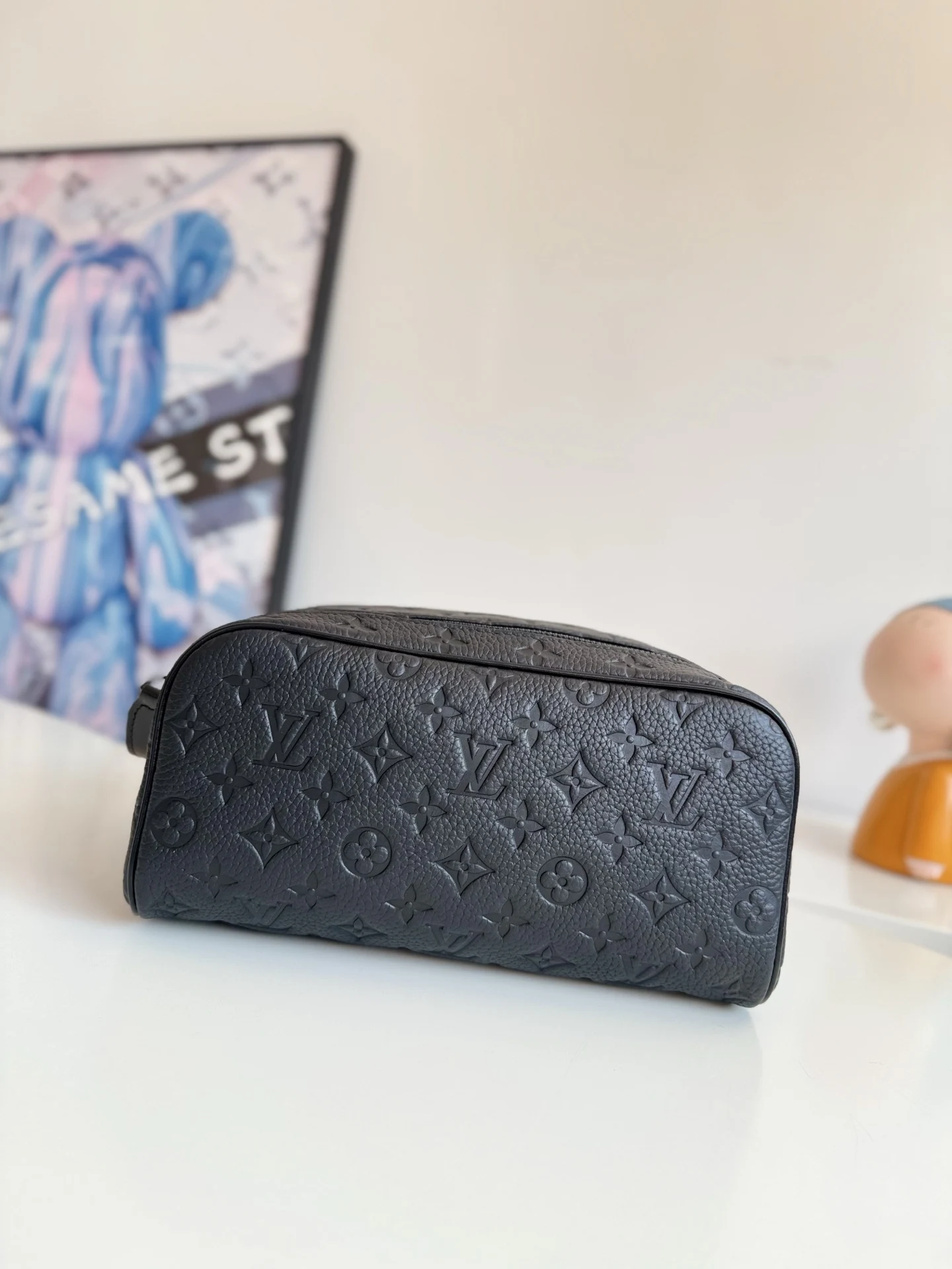 Louis Vuitton Overseas Original M44494 Dopp Kit Clutch Bag