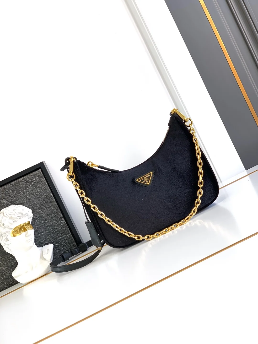 普拉达 1BC204 Hobo三合一 斜挎包