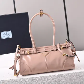 1BA426 LusSolf油腊皮 手提斜挎包 高仿普拉达女包