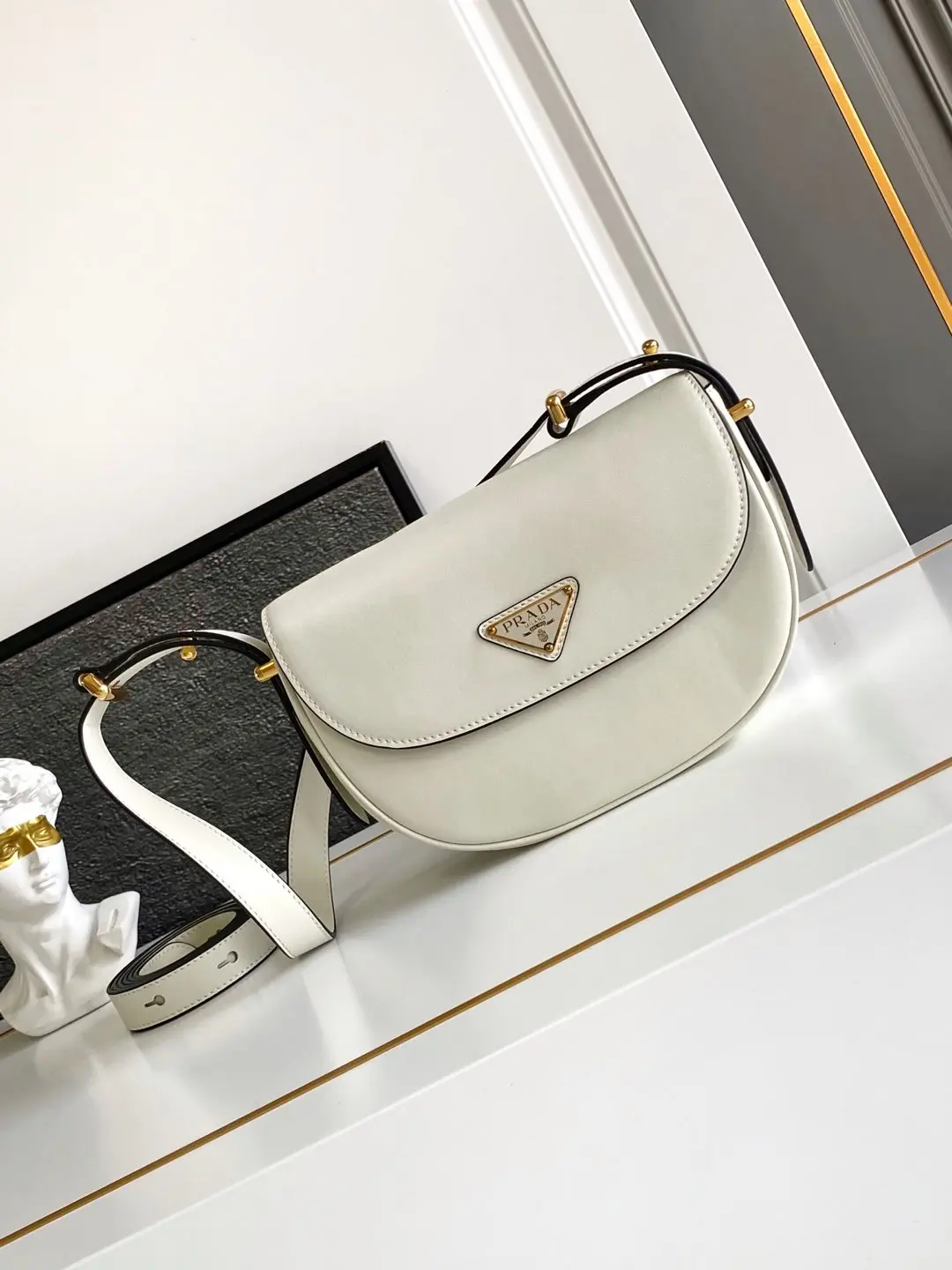 Prada 1BD365 Moon handbag crossbody bag