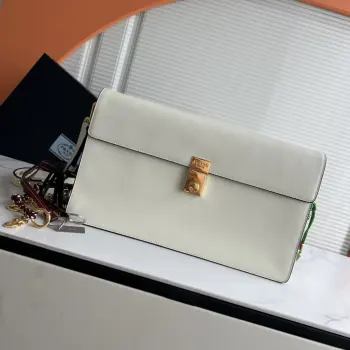 1BD378 大号Soft Sound手袋 斜挎包 高仿普拉达女包