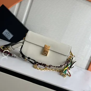 1BD379 小号Soft Sound手袋 斜挎包 高仿普拉达女包