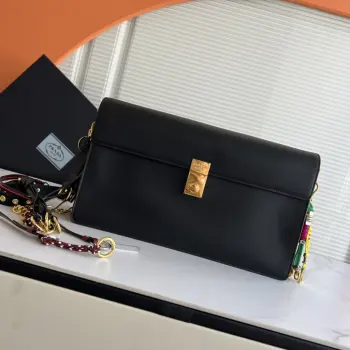 1BD378 大号Soft Sound手袋 斜挎包 高仿普拉达女包