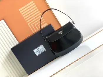 1BD311  新款中古腋下包 单肩背包 高仿普拉达女包