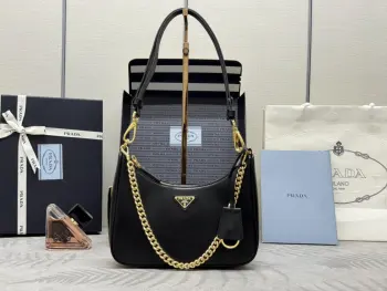 1BC204 Hoho手拎 腋下包 斜挎包 高仿普拉达女包