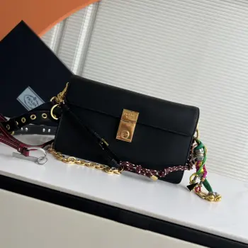 1BD379 小号Soft Sound手袋 斜挎包 高仿普拉达女包