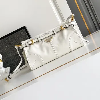 1BA215 LusSolf油腊皮斜跨包 高仿普拉达女包