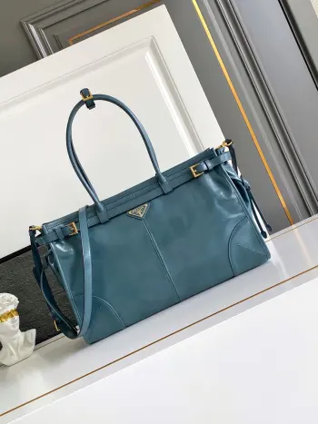 1BA433 LusSolf油腊皮 手提斜挎包 高仿普拉达女包