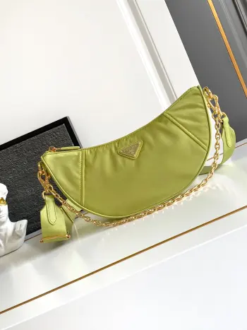 1BH222 月牙包 Re-Nylon手袋 斜挎包 高仿普拉达女包