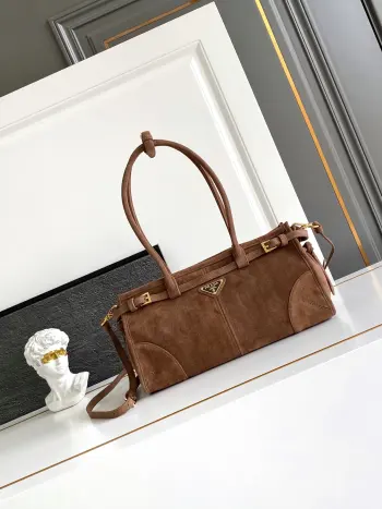 1BA426 绒面LuxSoft手袋小号 手提单肩背包 斜挎包 高仿普拉达女包