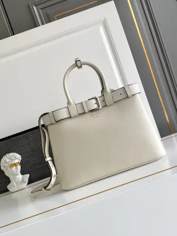 1BA417  DoubleBag中号购物袋  手提斜挎包 高仿普拉达女包