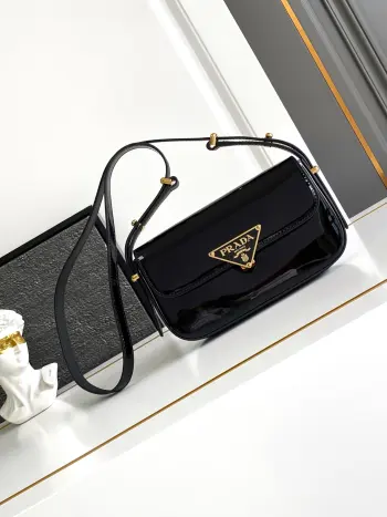 1BD339 亮皮单肩包 斜挎包 高仿普拉达女包