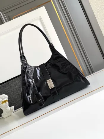 1BG570 油腊皮 单肩背包 高仿普拉达女包