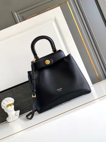 1BG567 短手腕Carey中号手提包 斜挎包 高仿普拉达女包