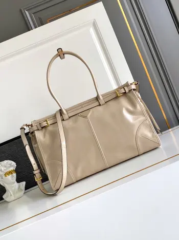 1BA433 LusSolf油腊皮 手提斜挎包 高仿普拉达女包