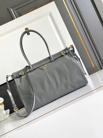 1BA433 LusSolf油腊皮 手提斜挎包 高仿普拉达女包