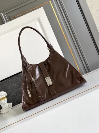 1BG570 油腊皮 单肩背包 高仿普拉达女包