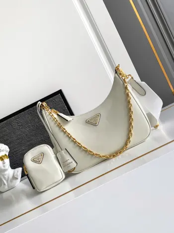 1BH204 Hoho手拎腋下包 斜挎包 高仿普拉达女包