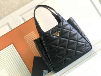 1BG449  新款购物袋 流浪包 单肩背包 高仿普拉达女包