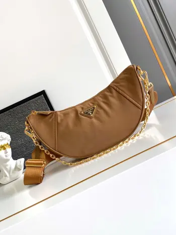 1BH222 月牙包 Re-Nylon手袋 斜挎包 高仿普拉达女包