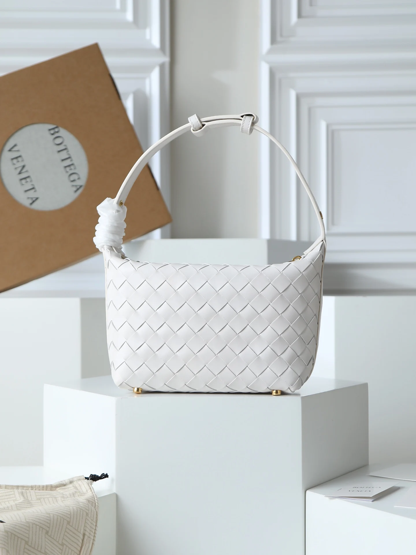 Bottega Veneta 754443 Bento Bag Shoulder Backpack