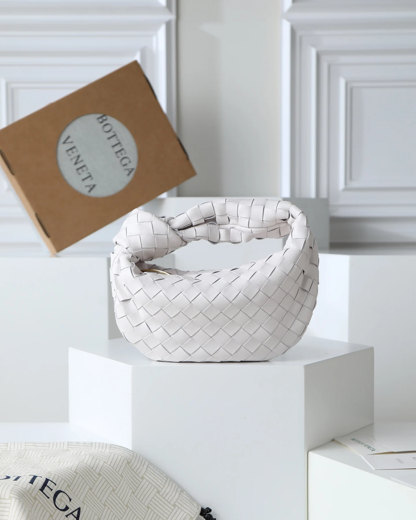 BV 651876 编织打结hobo 手提包 