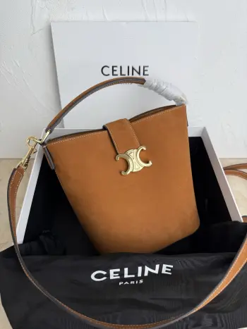 119173FX9.38NO LOUISE Small Smooth Cowhide Leather Handbag Crossbody Bag Replica Celine womens bags