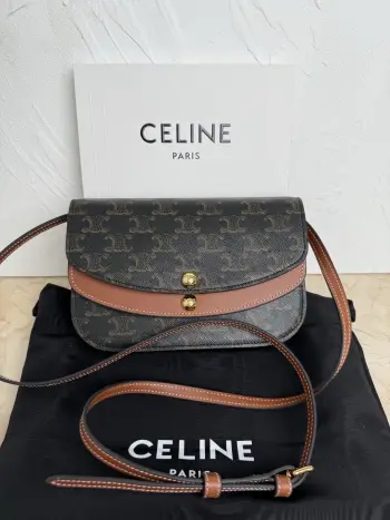16893054 DUO Monogram Crossbody Bag Replica Celine womens bags