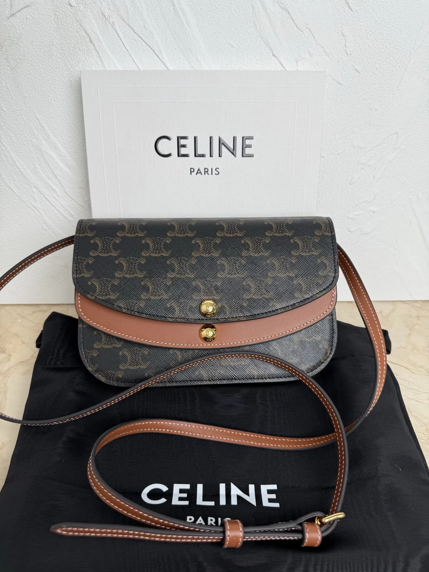 赛琳 16893054 DUO老花包 斜挎包 赛琳 16893054 DUO老花包 斜挎包