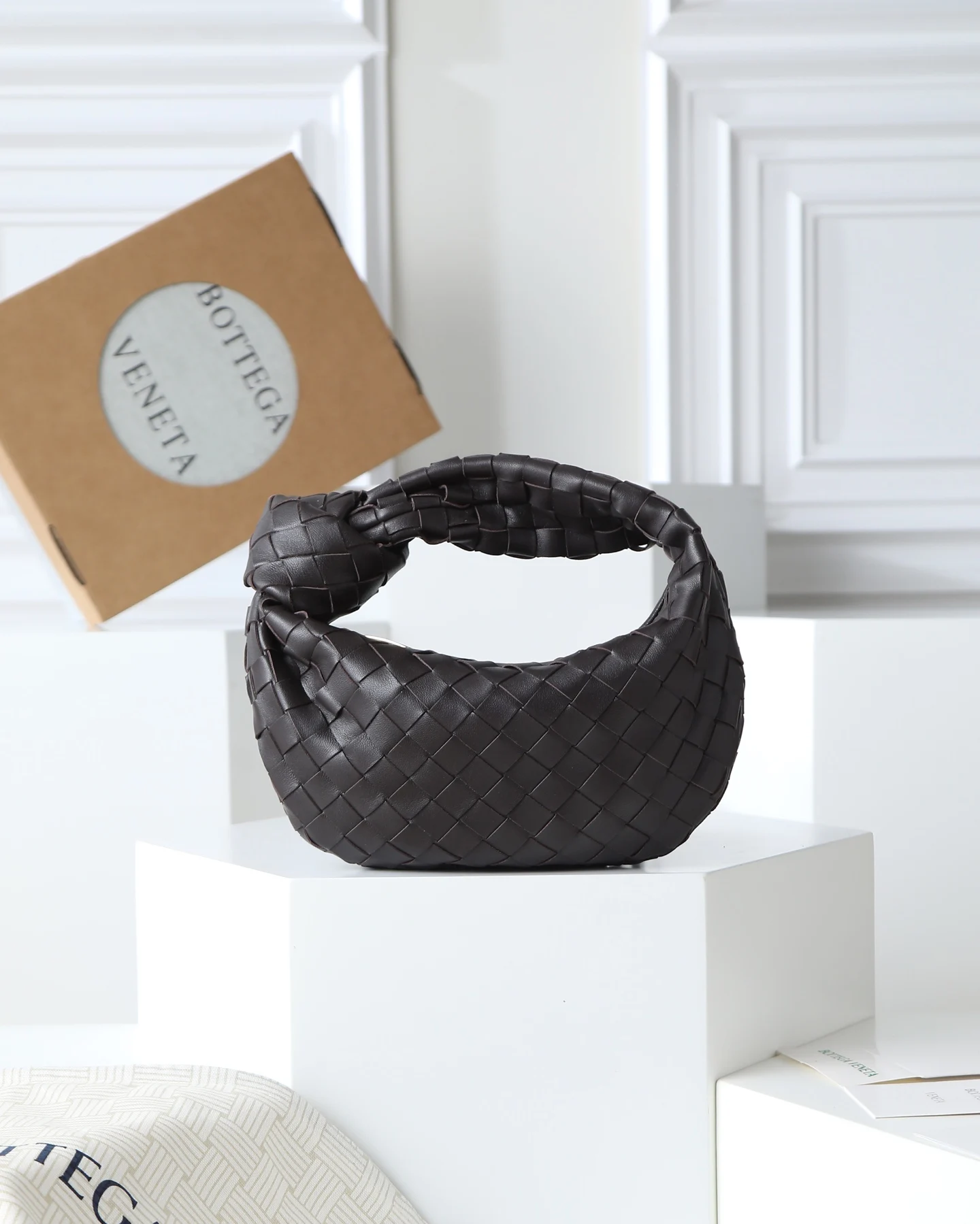 BV 651876 编织打结hobo 手提包 