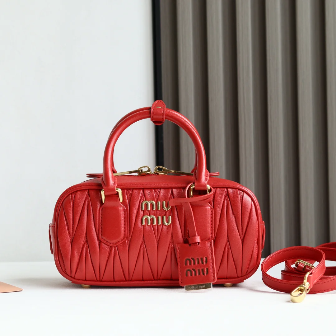 缪缪 5BB142 保龄球手提包 斜挎包