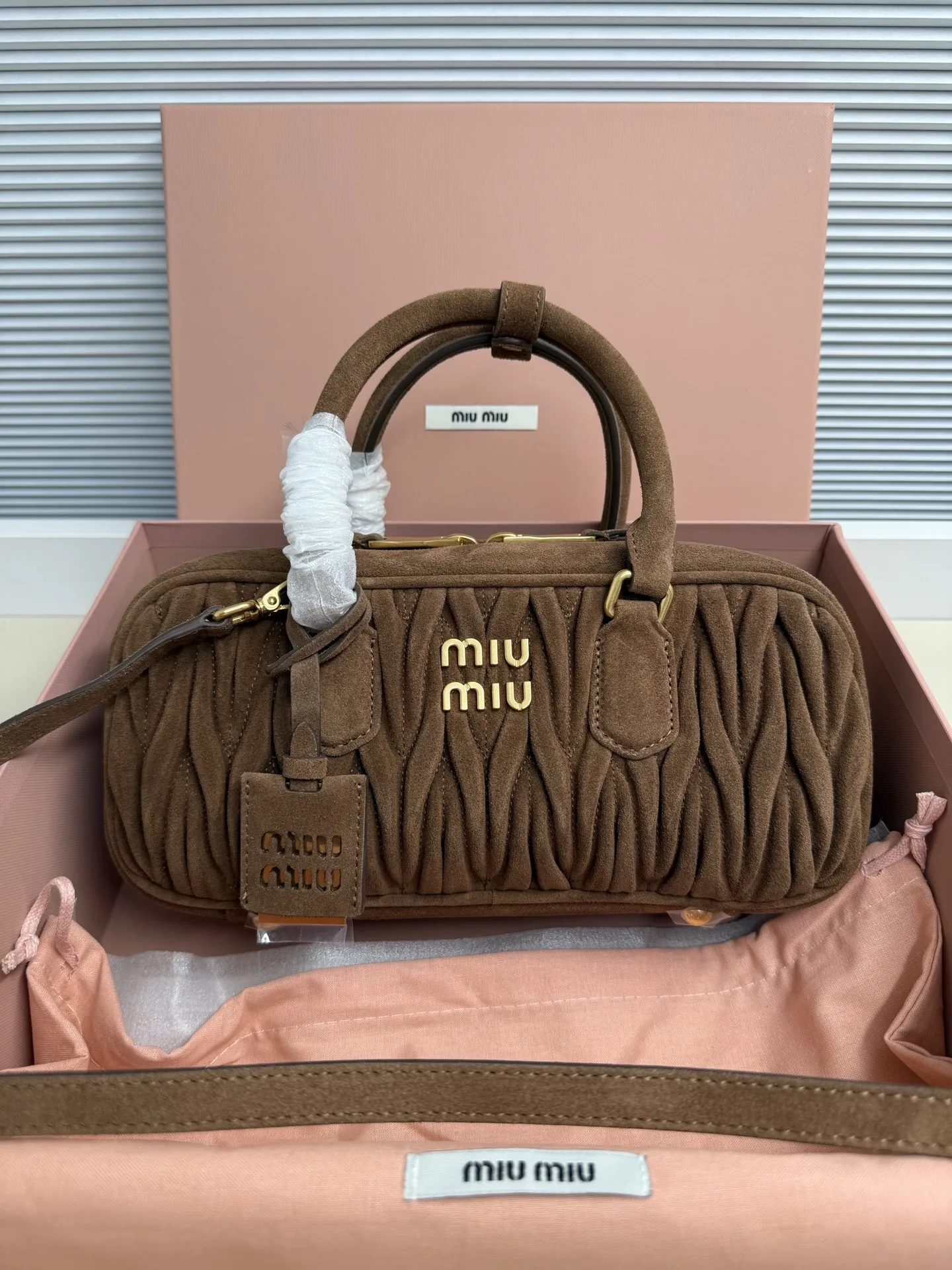 缪缪 5BB148 保龄球包包 手提包