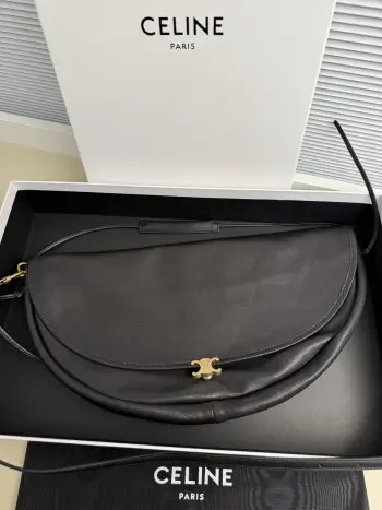 124142 Half-Moon Crossbody Bag Replica Celine womens bags