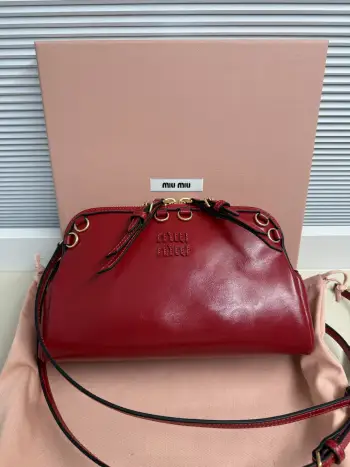  5BF131 贝壳双肩包 双肩包 高仿缪缪女包