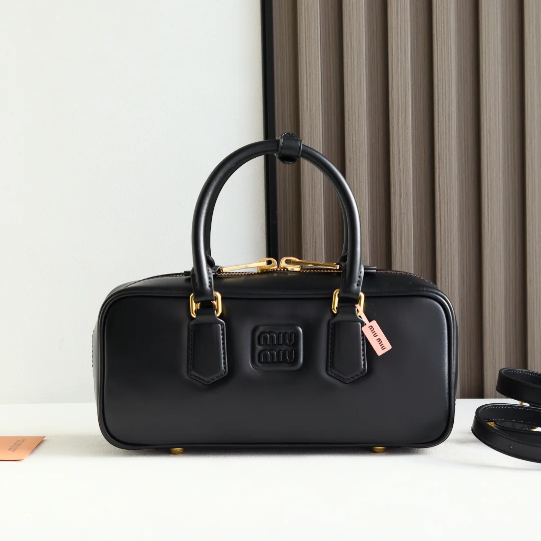 MIU MIU 5BB148 Bowling Bag Crossbody Bag