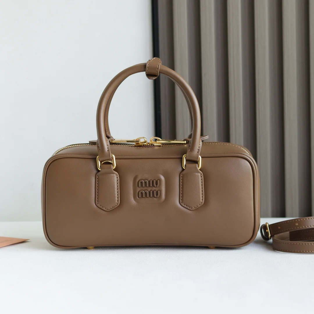 MIU MIU 5BB148 Bowling Bag Crossbody Bag