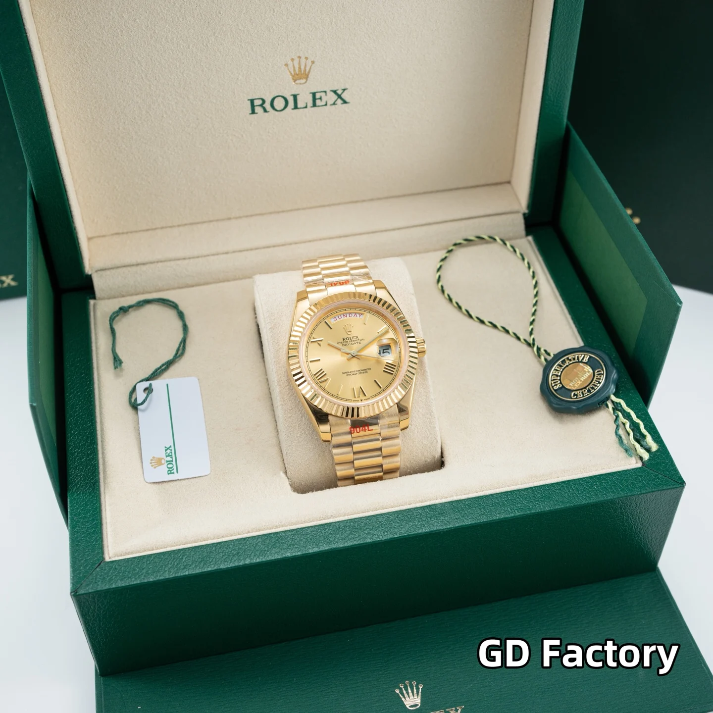 劳力士 劳力士星期日历型男士腕表  男士机械腕表