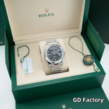 劳力士星期日历型男士腕表  男士机械腕表  高仿劳力士男士腕表