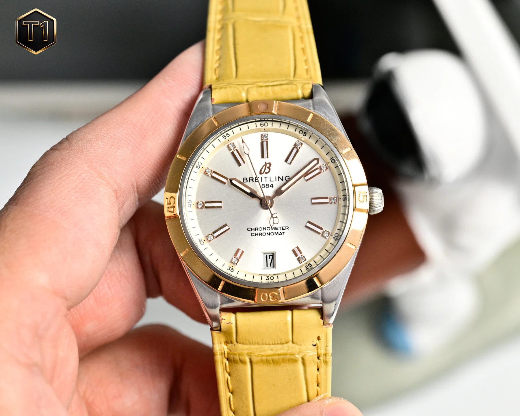 Breitling Breitling Modern Vintage Inspired Watch Women s Mechanical Watch