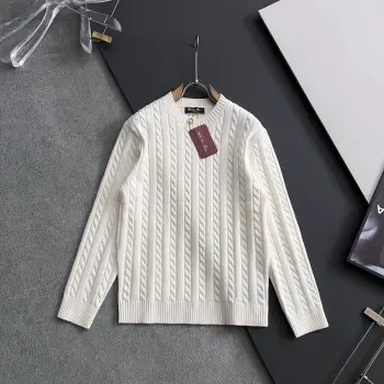 Autumn and winter new款男女同款高克重针织羊毛开衫 Replica Loro Piana Knitwear and Sweaters