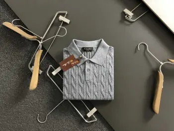 2026 Spring/Summer New Collection Latest Wool Short Sleeve Replica Loro Piana Tshirts and Polos