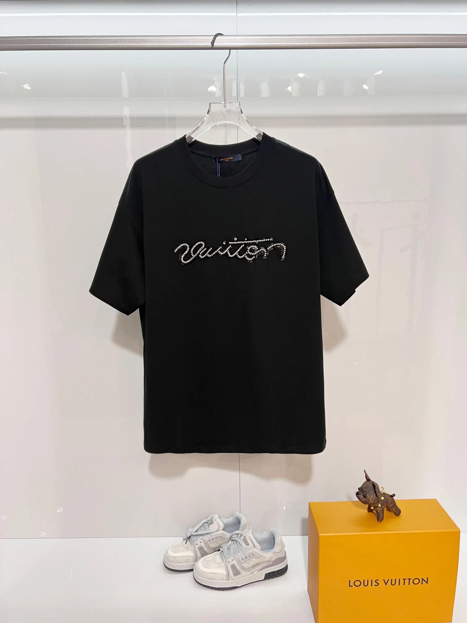 Louis Vuitton High-quality 320gsm crew neck short sleeve T-shirt