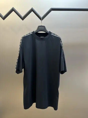 Vintage jersey knit short sleeve T-shirt Replica Balenciaga Tshirts and Polos