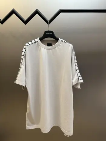 Vintage jersey knit short sleeve T-shirt Replica Balenciaga Tshirts and Polos