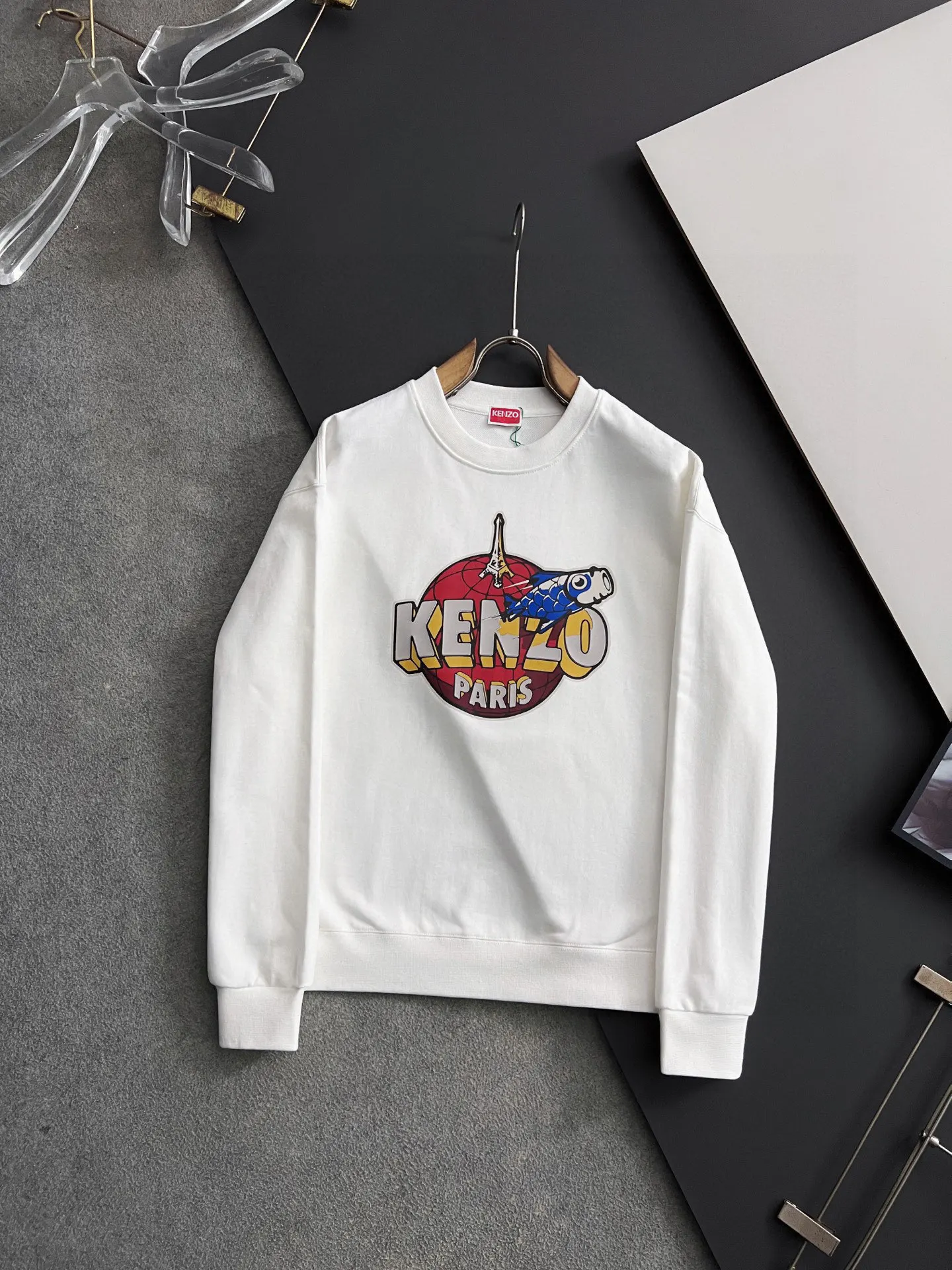 KENZO Exclusive Custom 380gsm Pure Cotton Fabric, Upgraded with 15 Years of Professional Hoodie Expertise