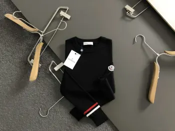 2026 Spring/Summer Silk Wool Tencel Long Sleeve Replica Moncler Knitwear and Sweaters