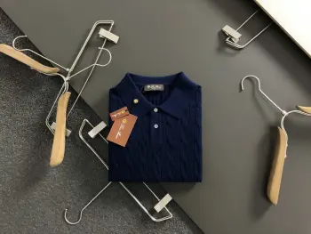 2026 Spring/Summer New Collection Latest Wool Short Sleeve Replica Loro Piana Tshirts and Polos