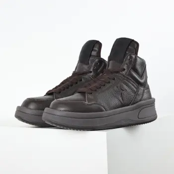 Rick Owens x Converse collaboration high-top sneakers Replica Rick Owens Mens Sneakers