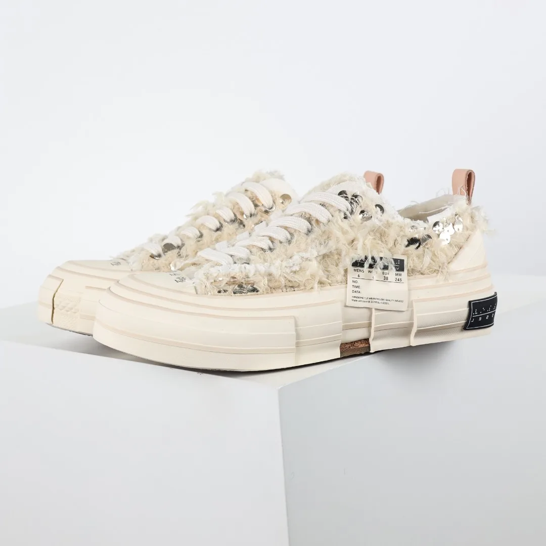 xVESSEL xVESSEL G.O.P. Low Vulcanized Beggar Shoes Casual Sneakers