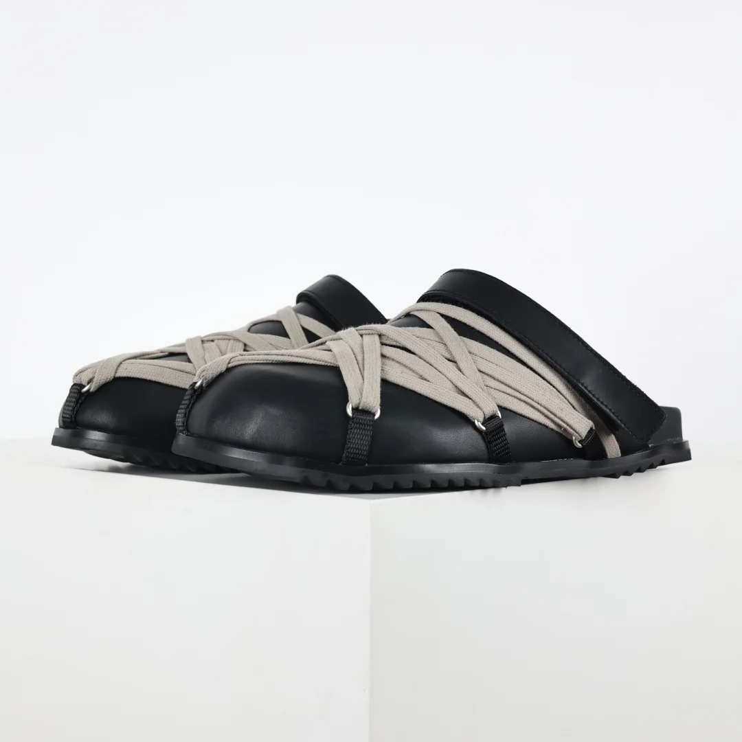 Rick Owens Crazy strappy Birkenstock sandals